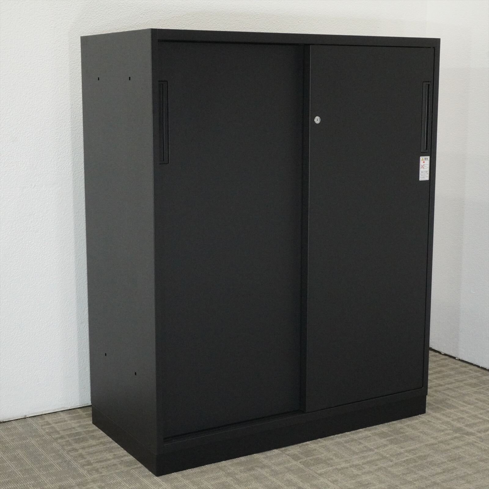 コクヨ エディア 引戸書庫 H1110 ブラック