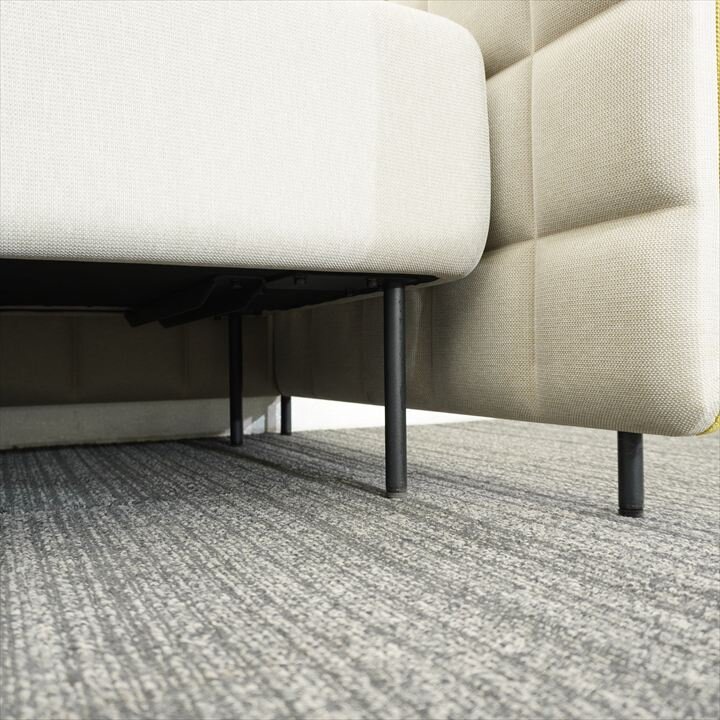 コクヨ フォーレ ソロソファーブースセット イエロー/ベージュ