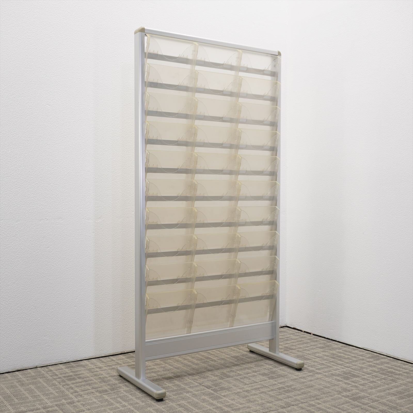 イトーキ パンフレットスタンド 3列10段