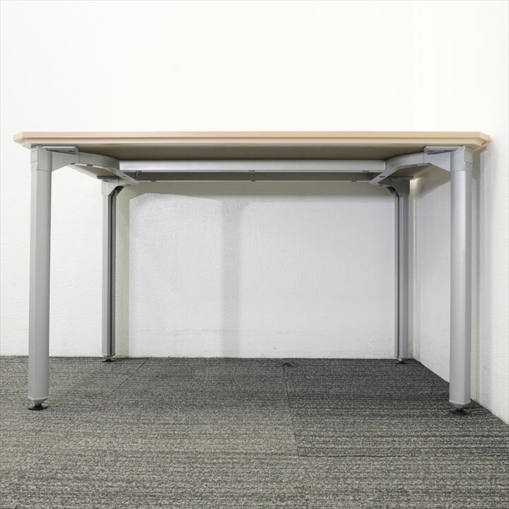 オカムラ スナップパワー ミーティングテーブル 1275 H700 ネオウッドライト