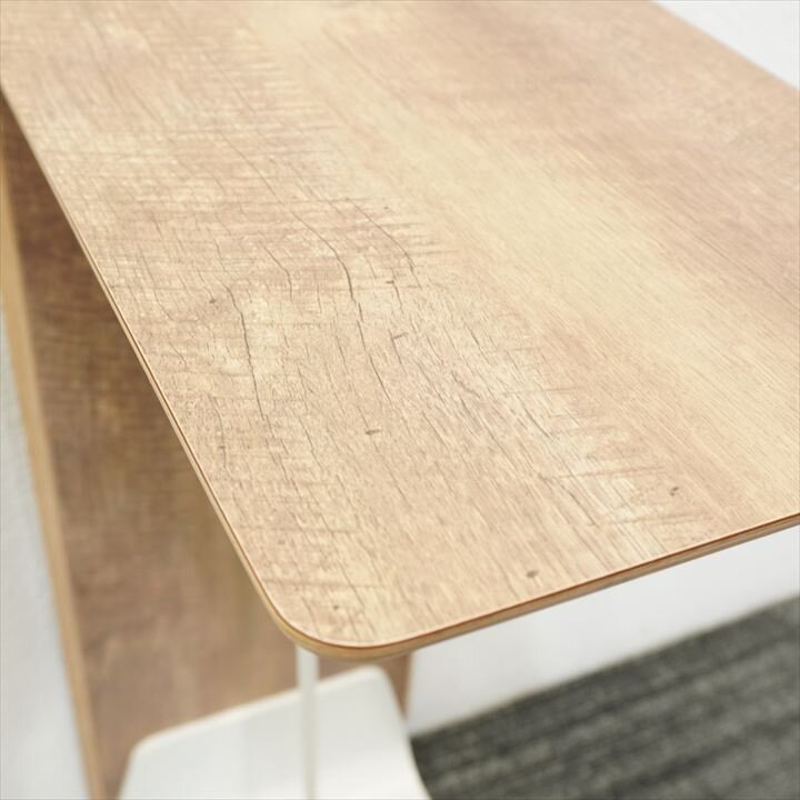 【2021年製】オカムラ アルトピアッツァ サイドテーブル W450 D250 H670 ソーンオーク