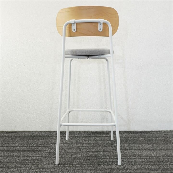 コクヨ ハングライク ハイチェアー 背ヌード グレー