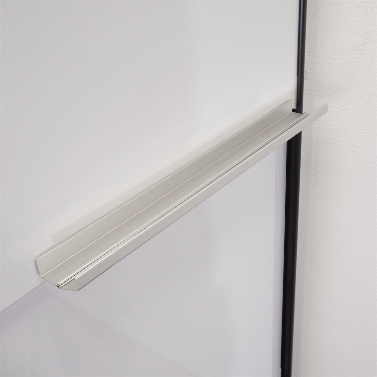 コクヨ モビーボ スライドホワイトボード W1435 ブラックフレーム 特価品(1)