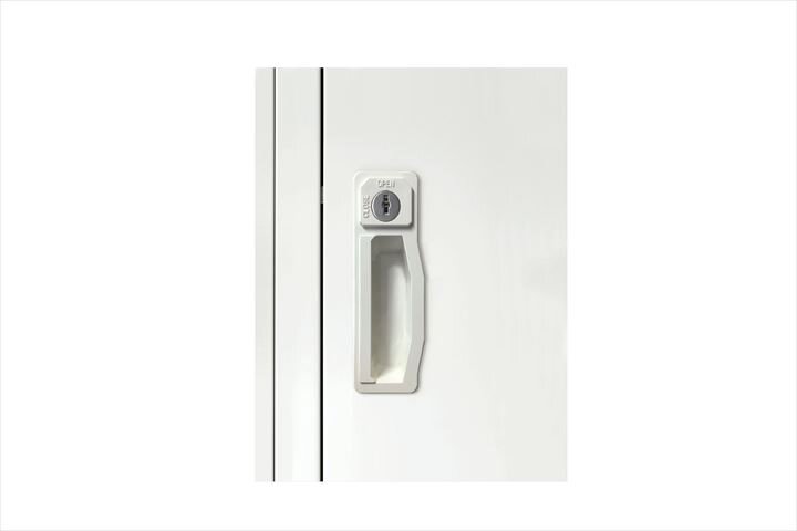 【新品 メーカー直送のみ】セイコー AKL 2人用ロッカー 1列2段 W317 D515 H1790 ホワイト