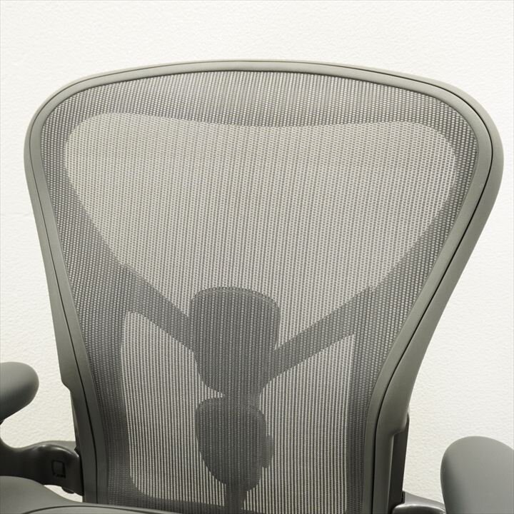 ハーマンミラー アーロンチェアー リマスタード フル装備 Ｂサイズ