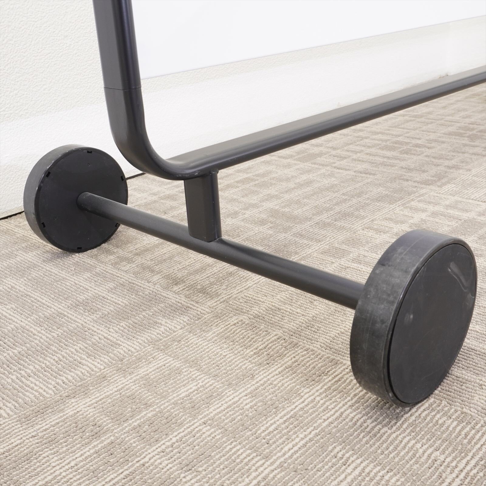 コクヨ モビーボ スライドホワイトボード W1435 ブラックフレーム 特価品(3)