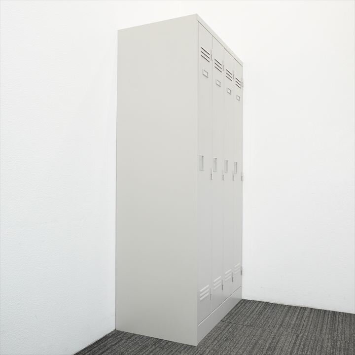 イトーキ Ｊ型 ４人用ロッカー WE色