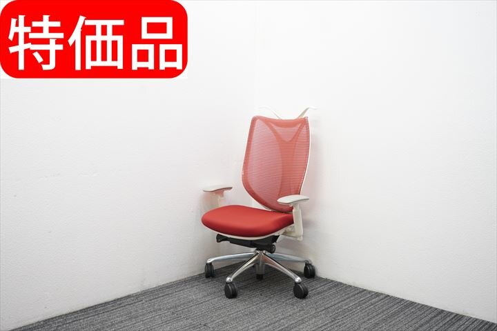 【中古】 サブリナ オカムラ/okamura 肘付ハイバックチェア 中古】サブリナ オカムラ/okamura 肘付ハイバックチェア 404195 - 中古