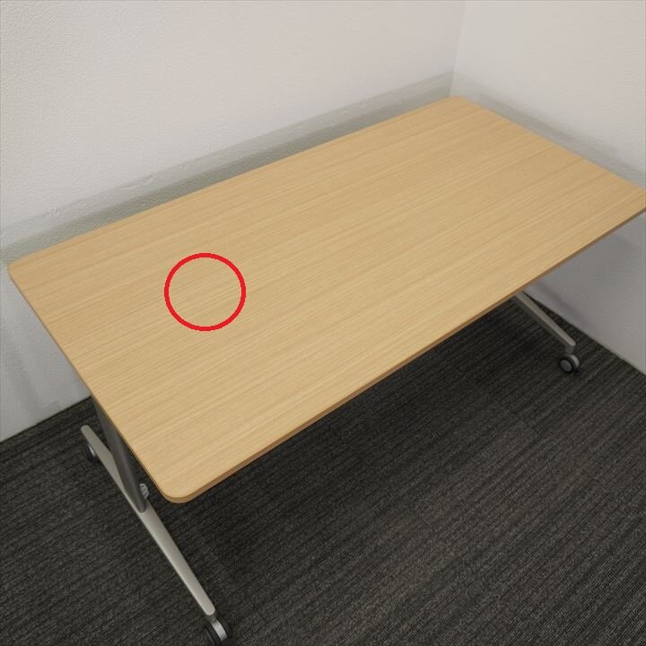 イトーキ DE ミーティングテーブル 1575 H700 キャスター脚 ファインウォールナットL 特価品