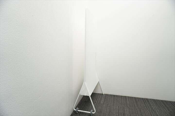 【B級／未使用品】イトーキ i+ パーティション W960 D470 H1790 ホワイト／フレームカラー：ホワイト塗装