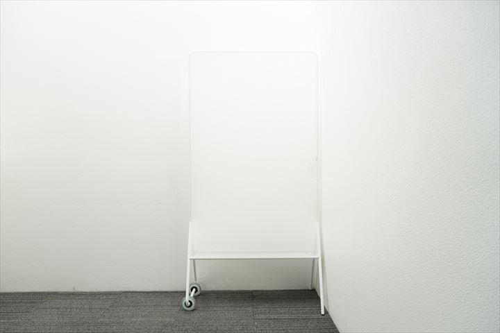 【B級／未使用品】イトーキ i+ パーティション W960 D470 H1790 ホワイト／フレームカラー：ホワイト塗装