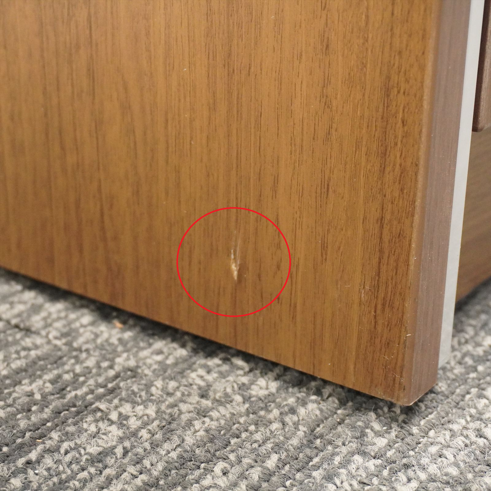 オカムラ EX-F300 木製サイドボード W1840 D450 H725