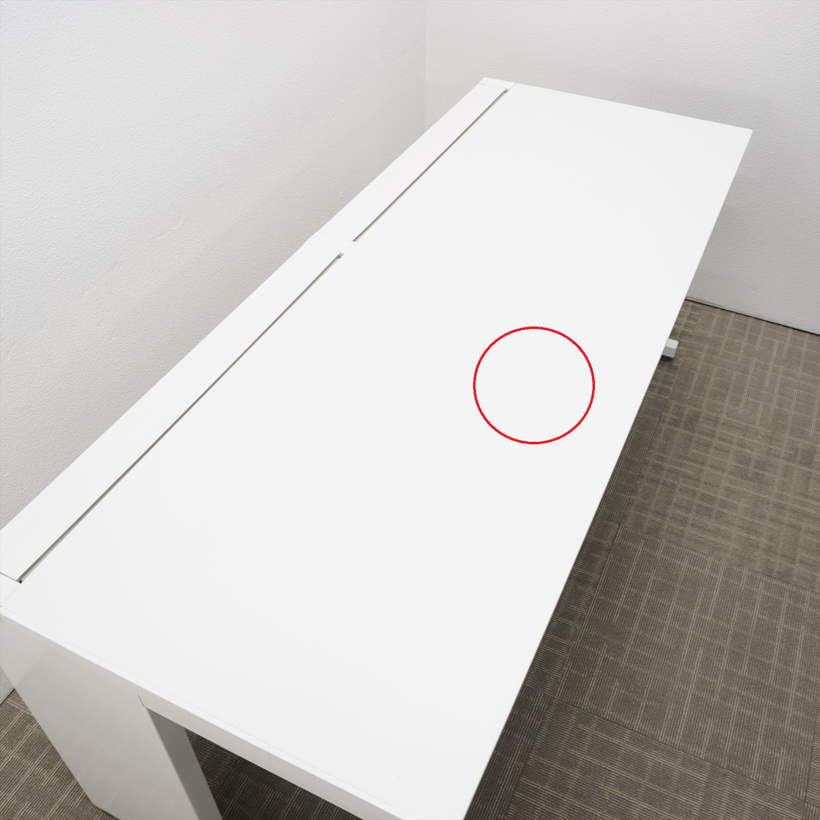 コクヨ ＩＳ 平机 187 H720 ホワイト 特価品