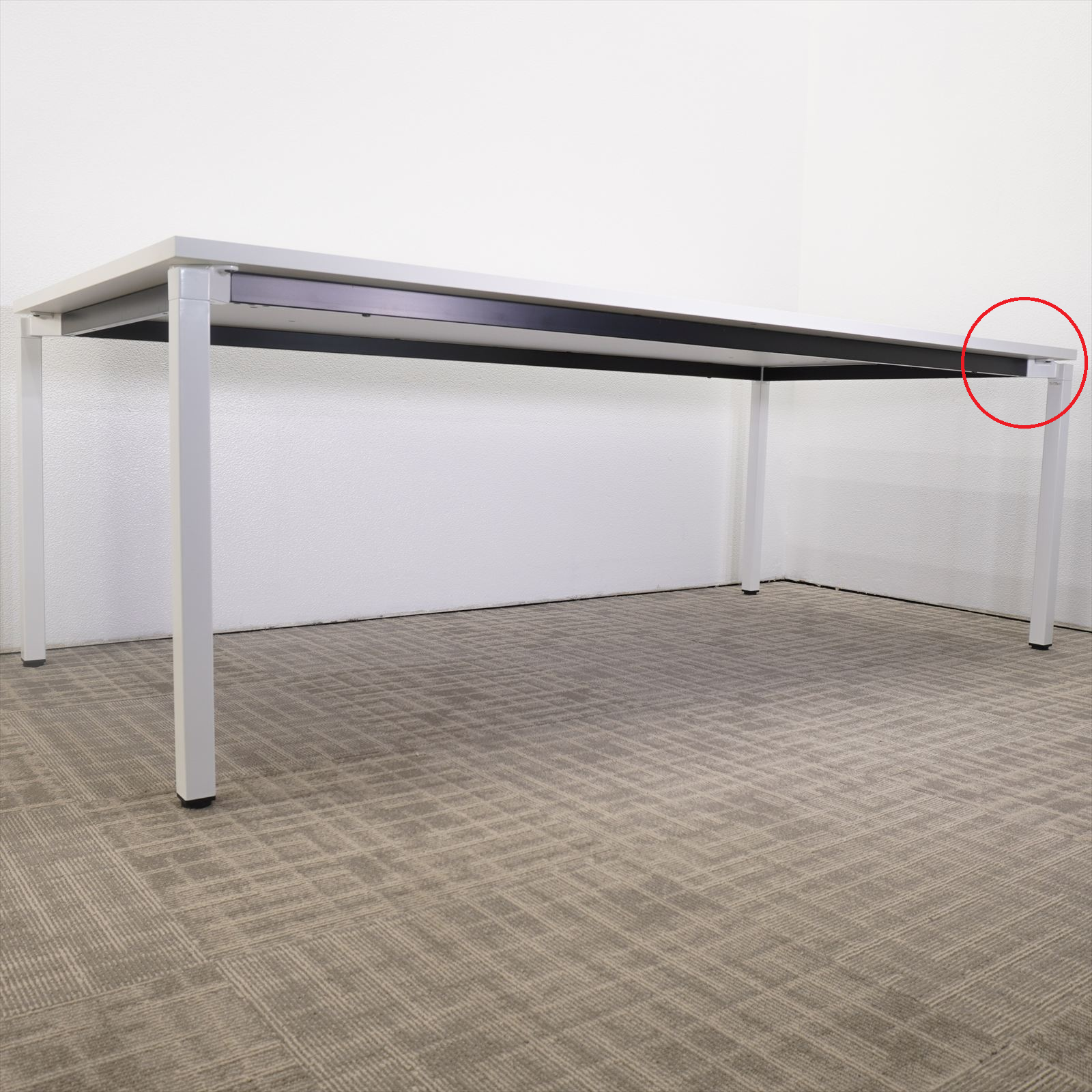 コクヨ ジュート ミーティングテーブル 2110 H720 ホワイト 特価品