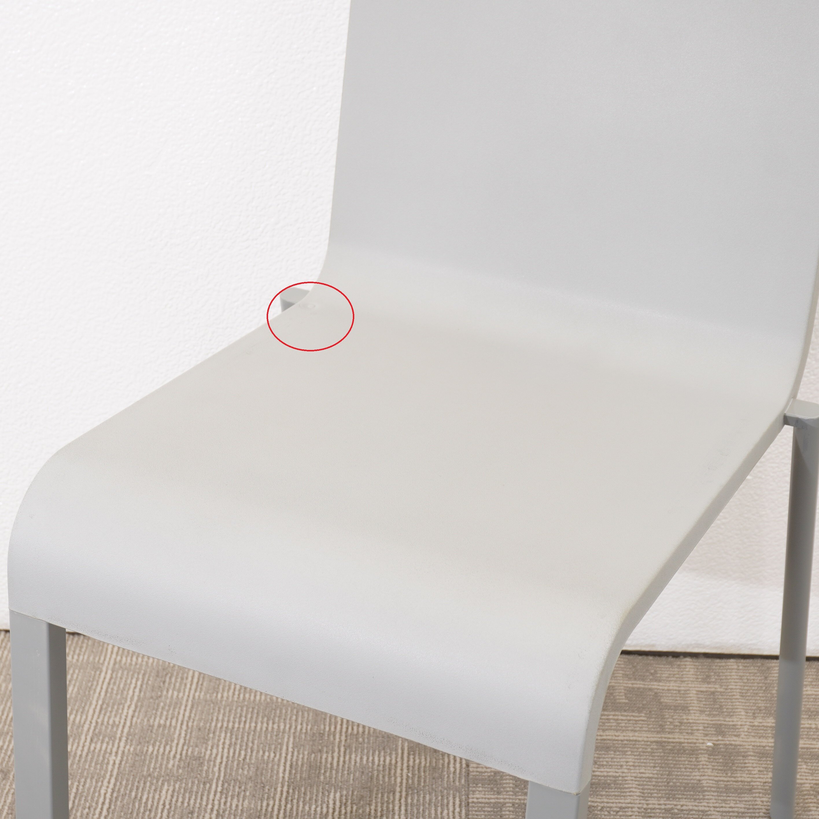 ヴィトラ .03(ゼロスリー) スタッキングチェア グレー 特価品(2)