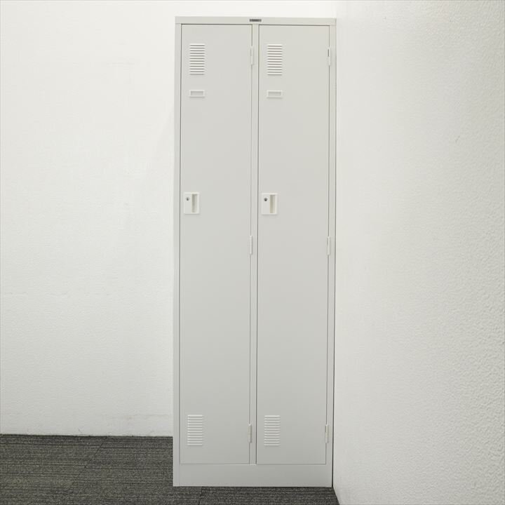 ナイキ LK型 ２人用ロッカー ホワイト