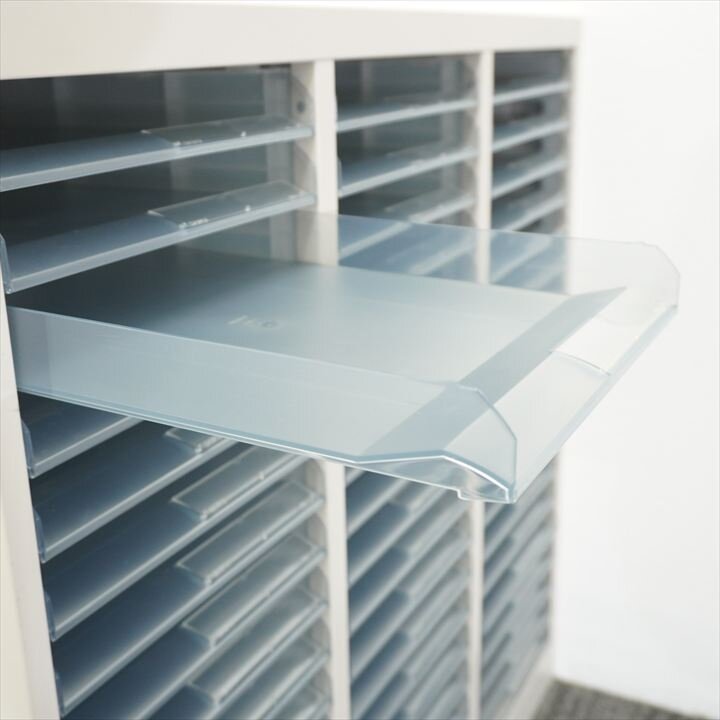 コクヨ 整理庫 ３列１８段 オープントレー W880 D400 H880 特価品（2）