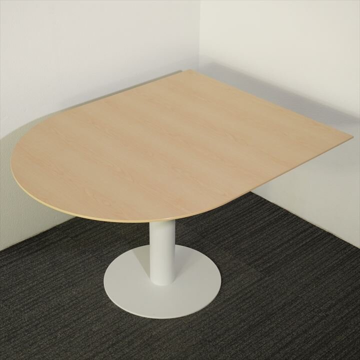 半円テーブル 木目