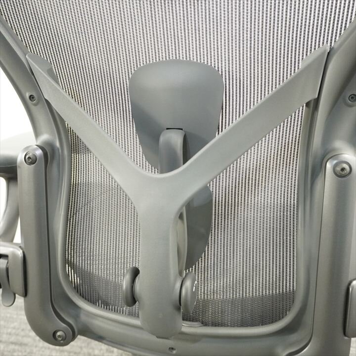 ハーマンミラー アーロンチェアー リマスタード フル装備 Ｂサイズ ハンガー付