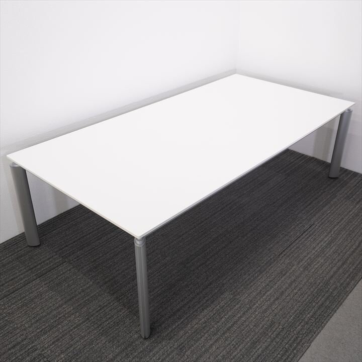 ライオン アルベラ ミーティングテーブル 2412 H700 ホワイト