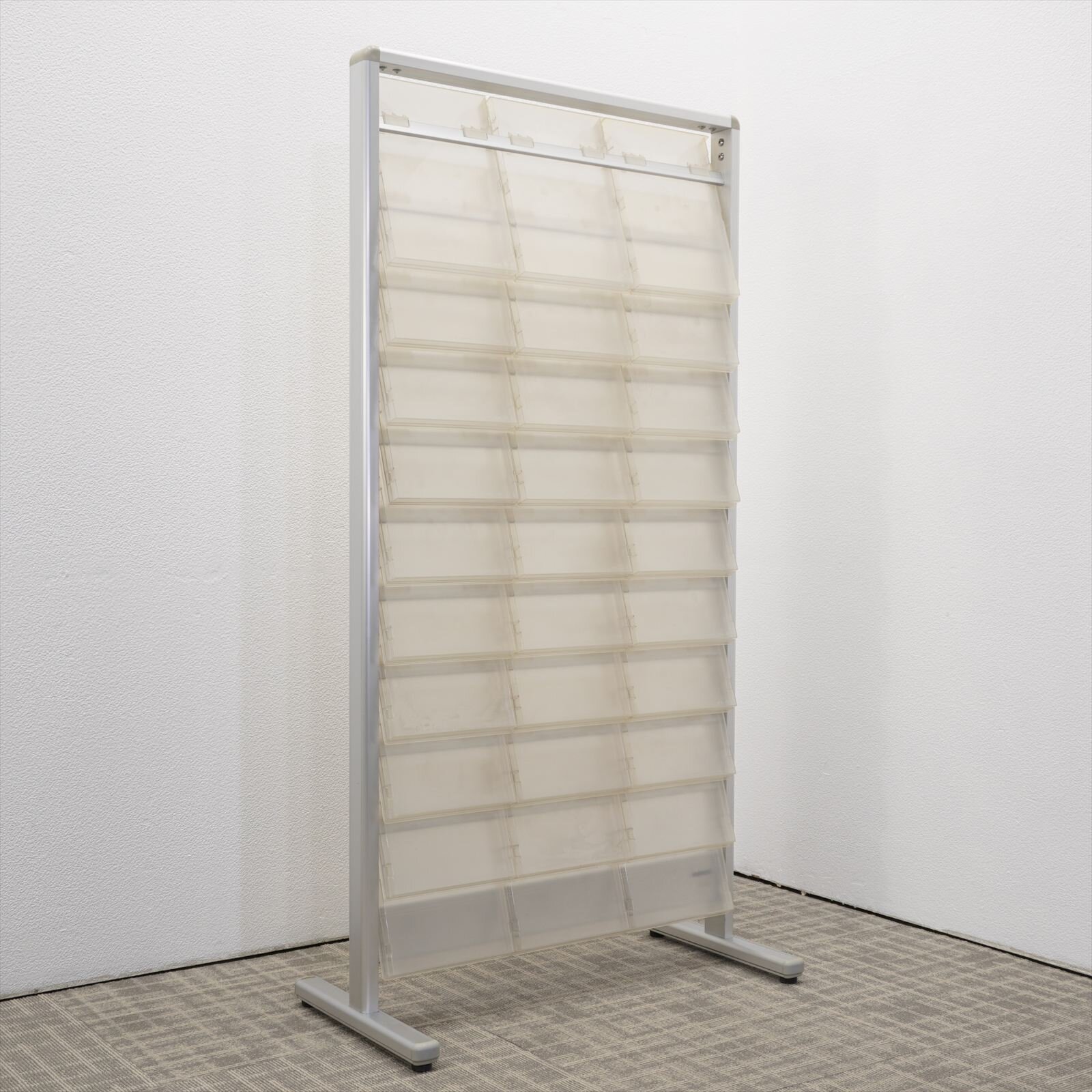 イトーキ パンフレットスタンド 3列10段