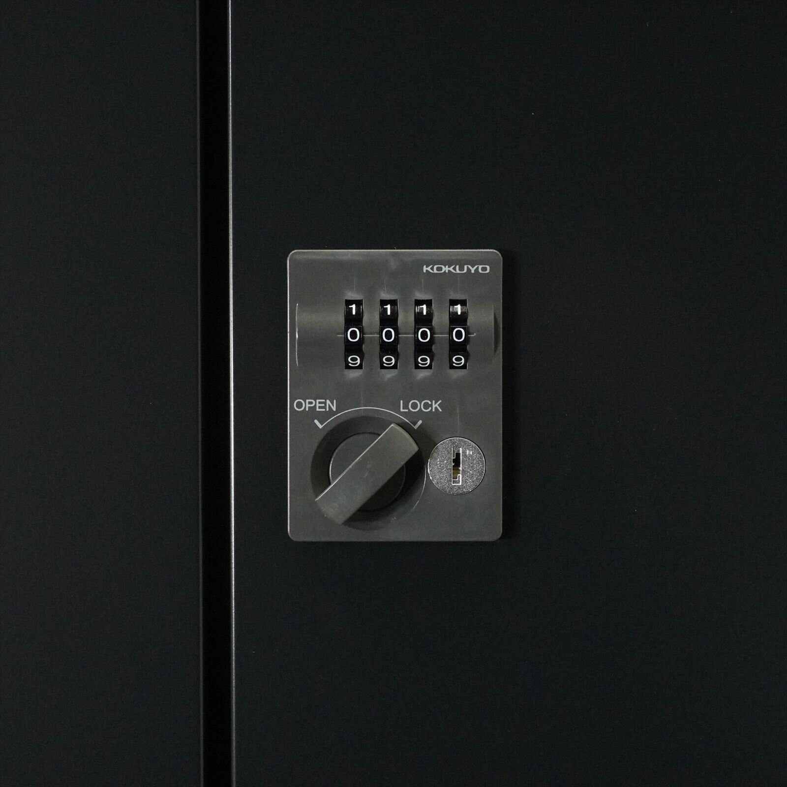 コクヨ エディア ダイヤル式6人用モバイルロッカー H1850 ブラック