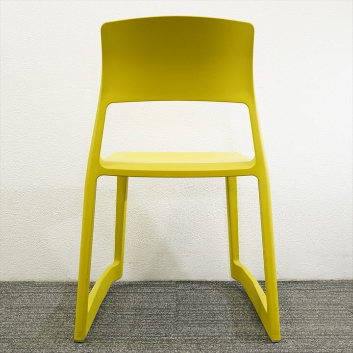 ヴィトラ ティプトン スタッキングチェア マスタード- 中古オフィス