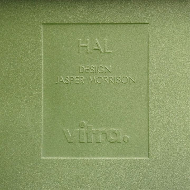 ヴィトラ ハル ＲＥ ウッドチェアー グリーン