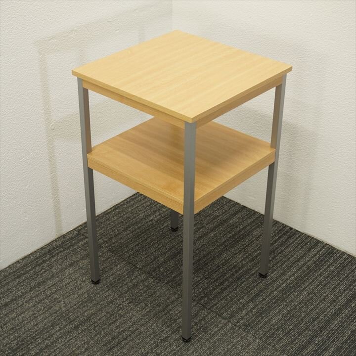 電話台 W400 D400 H700 木目