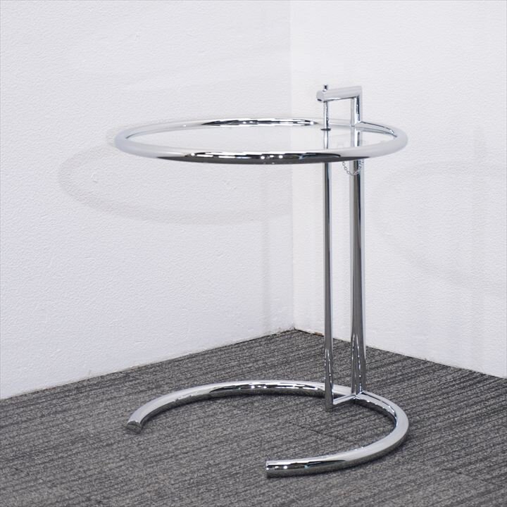 Eileen Gray アイリーングレイ アジャスタブルテーブル/サイドテーブル リプロダクト品
