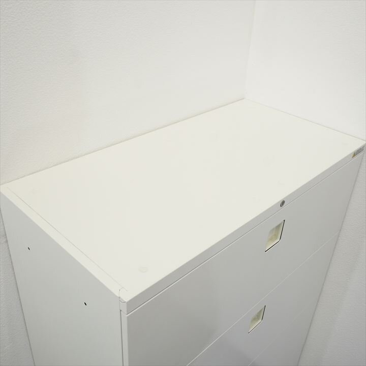 オカムラ レクトライン 4段ラテラル書庫 H1250 ZA75色