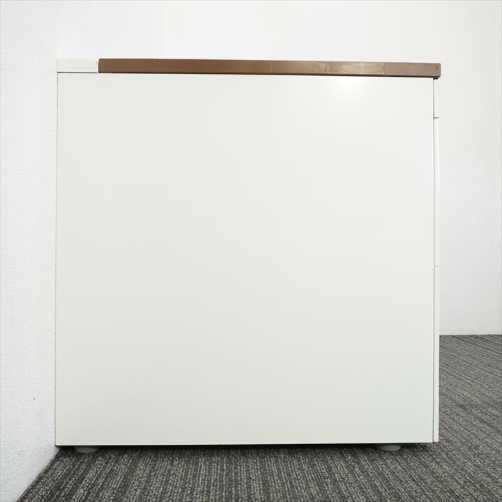 オカムラ アドバンス 両袖机 157 3×4段 H720 木目