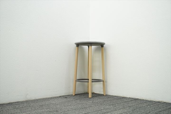 オフェクト ムーブオン スツール Φ370 H600 グレー