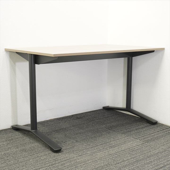 【2023年製】イトーキ ホバー ミーティングテーブル 1275 キャスター脚 アッシュドオークM