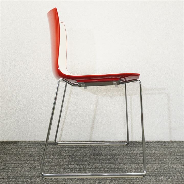 アルペール カティファ46 アームレスチェア レッド