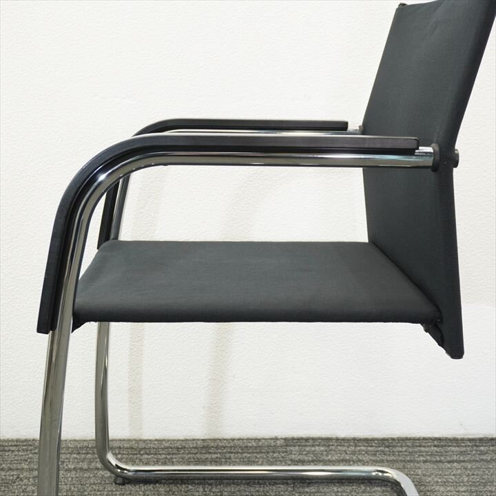 ヴィトラ AC2 ミーティングチェア ブラック 2脚セット