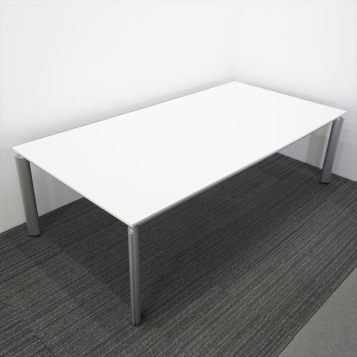 ライオン アルベラ ミーティングテーブル 2412 H700 ホワイト