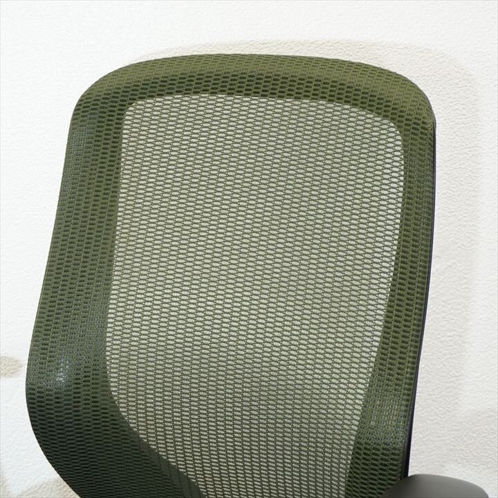 オカムラ シルフィー 固定肘 ハイバック グリーン