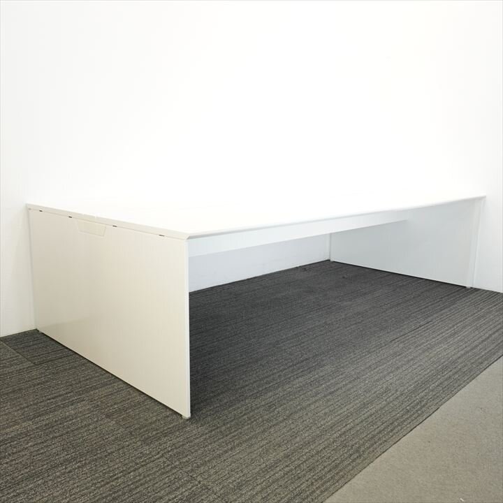 オカムラ プロユニット フリーウェイ フリーアドレス 7014 H720 W1400天板10枚 10席分 ホワイト天板