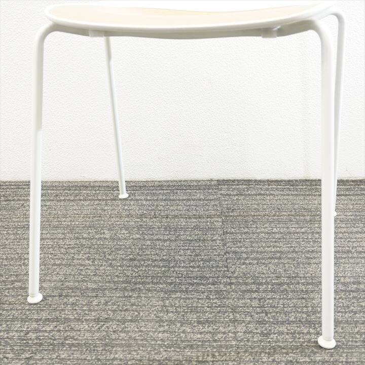 ラパルマ シーラ スタッキングチェア 4レッグベース ブランチドオーク／ホワイト