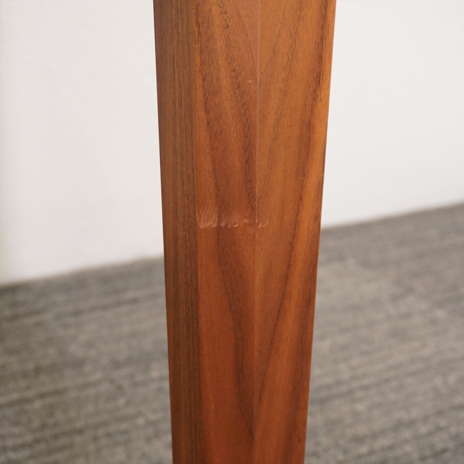 カリモク テーブル×1台 チェア(ブラック色)×2脚 3点セット