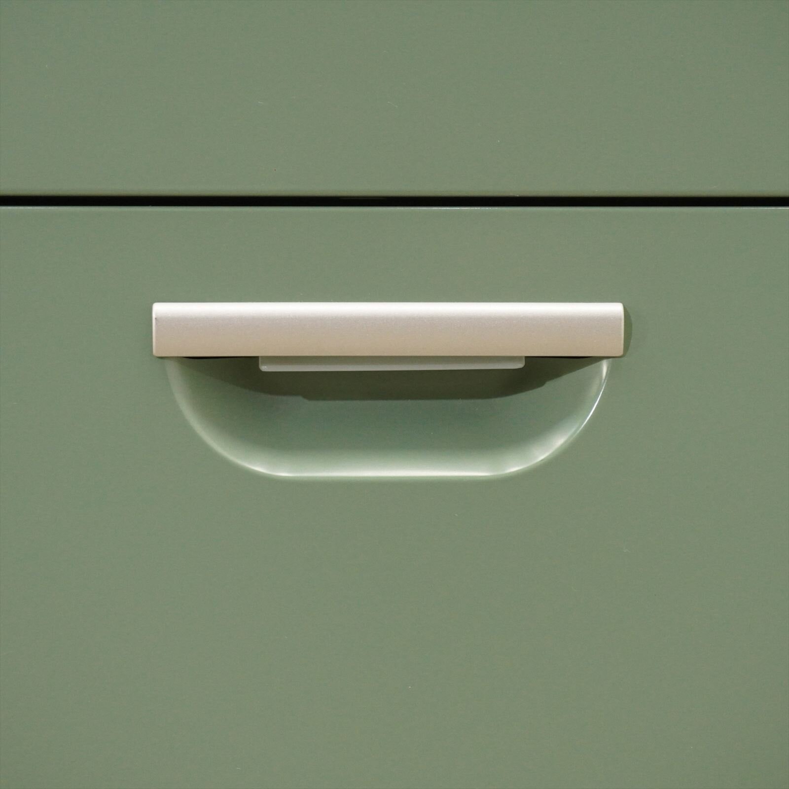 イトーキ エーキューズ 2段ラテラル書庫 グリーン