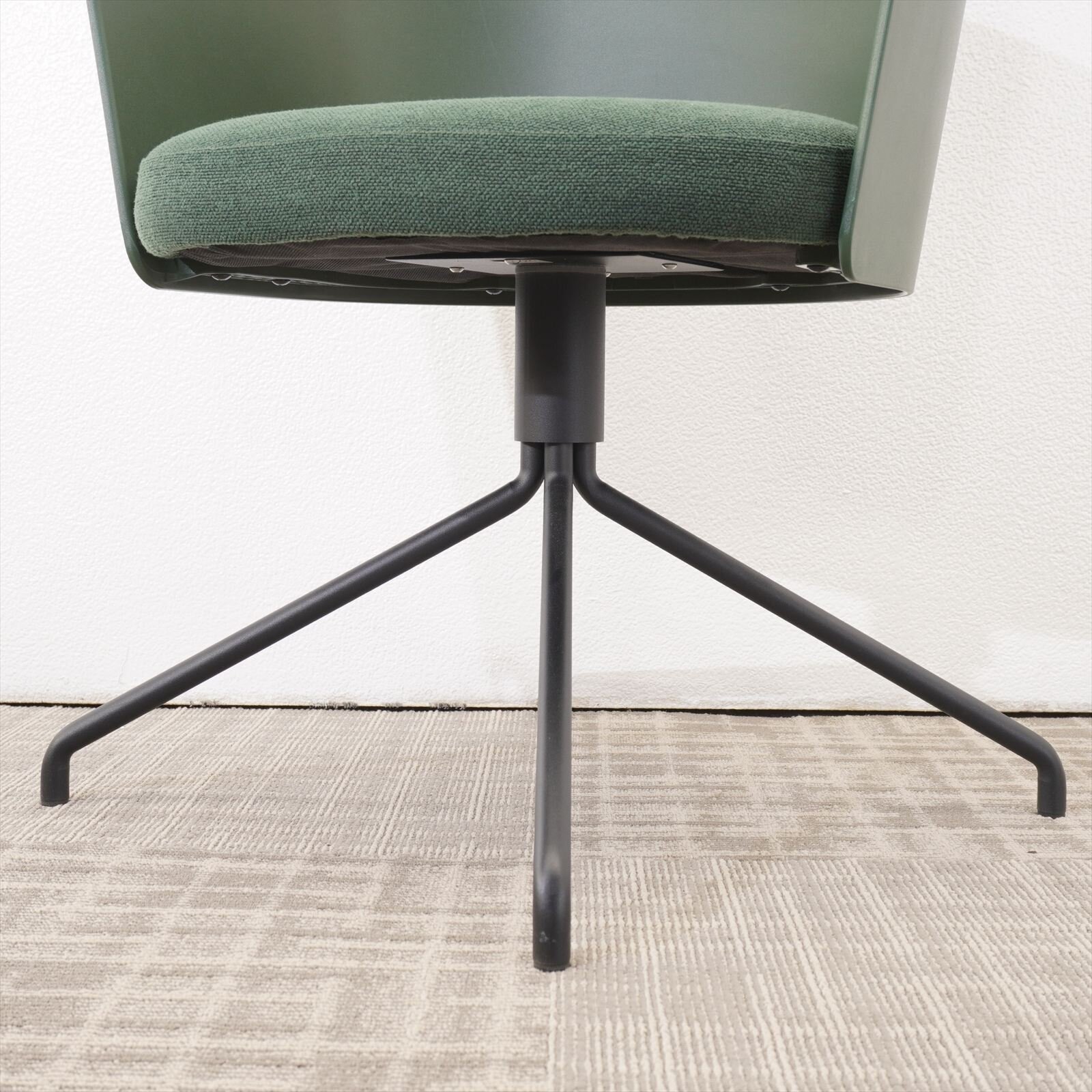 コクヨ コーデ ミーティングチェア ディープグリーン 3脚セット