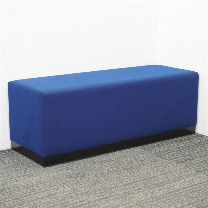 プロシード ロビーベンチ W1100 D390 H400 ブルー
