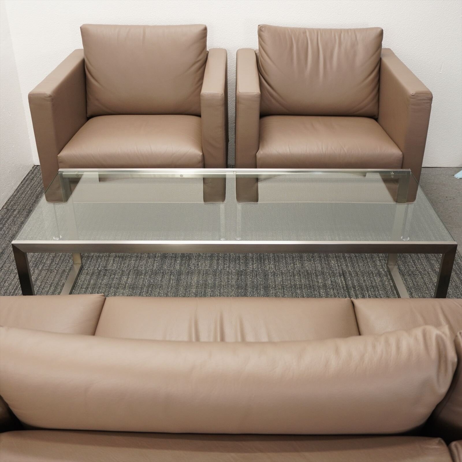 カッシーナ イクスシー ボックス 応接4点セット テーブル(アイデック製)