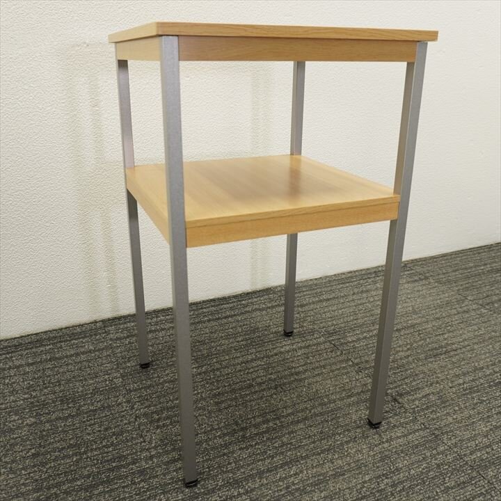 電話台 W400 D400 H700 木目