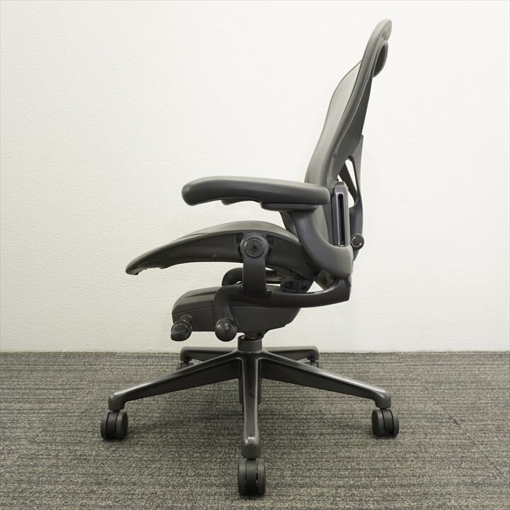 ハーマンミラー アーロンチェアー リマスタード フル装備 Ｂサイズ