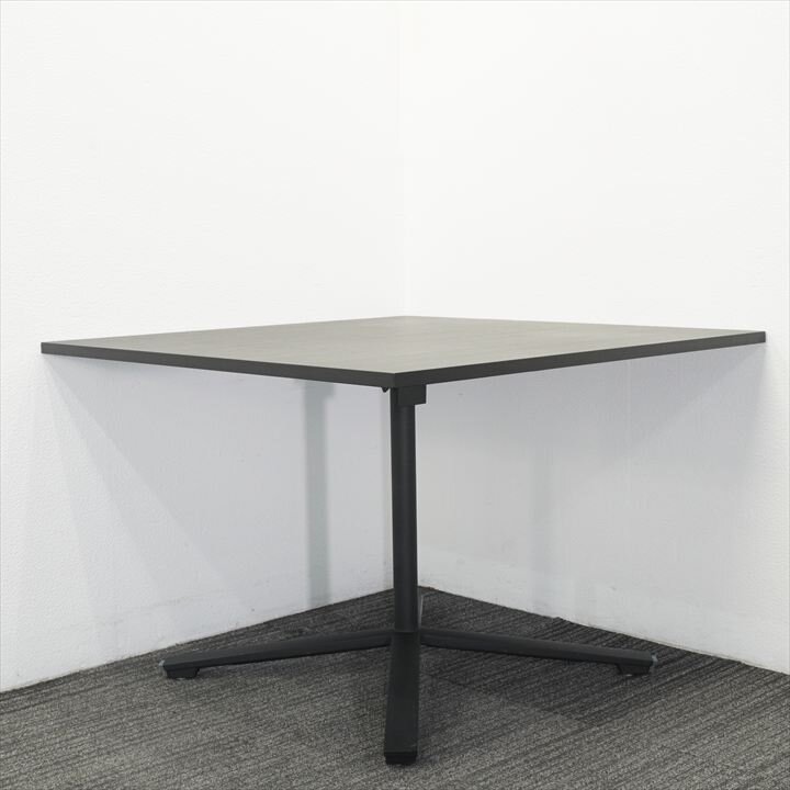 コクヨ デイズオフィス フリップトップ フラップテーブル W1050 D1050 H720 ブラック