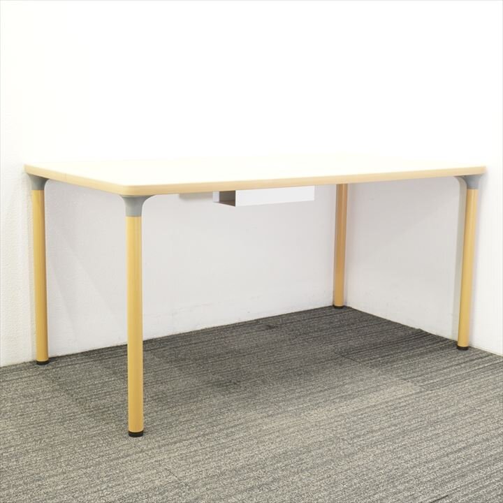 パブリック ミーティングテーブル 1580 H720 木目