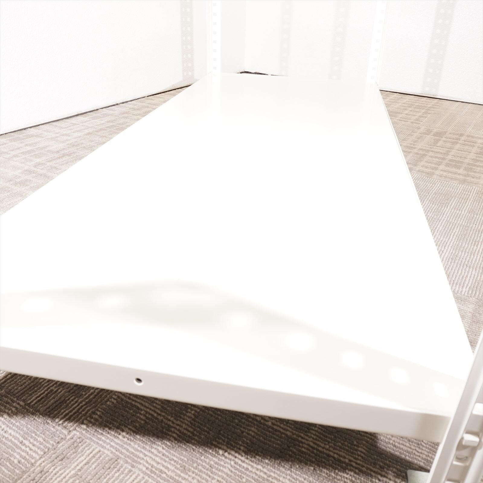 【自社便対応のみ】オカムラ 軽量棚 天地5段 150kg／1段 W1500 D600 H2100 ホワイト